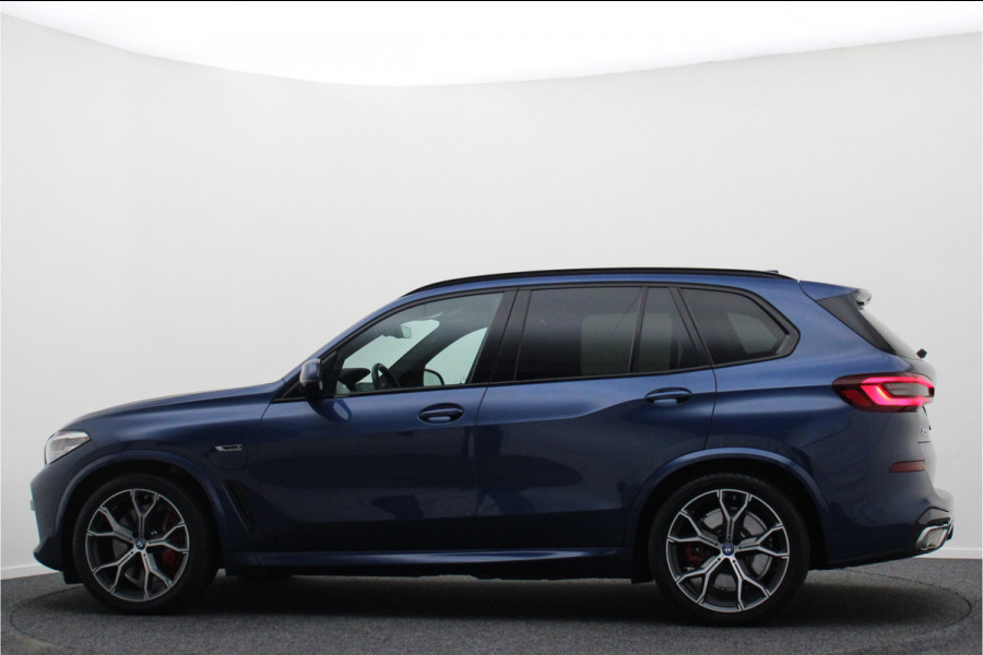 BMW X5 xDrive45e High Executive M-Sport Panoramadak, 360° Camera, Head-Up, H&K, ACC, Luchtvering, Trekhaak, 21"