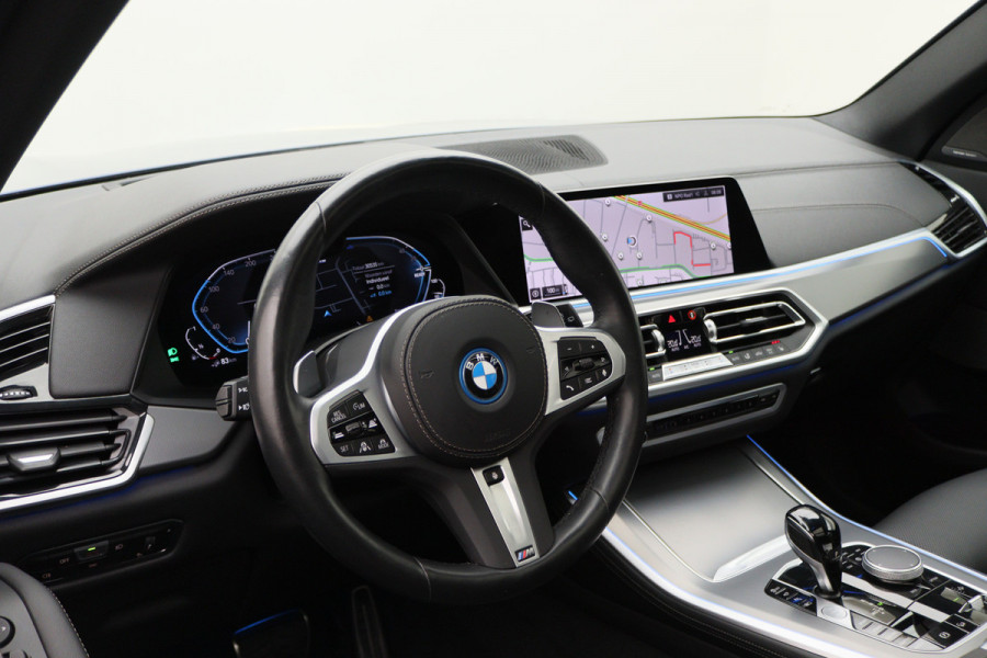 BMW X5 xDrive45e High Executive M-Sport Panoramadak, 360° Camera, Head-Up, H&K, ACC, Luchtvering, Trekhaak, 21"