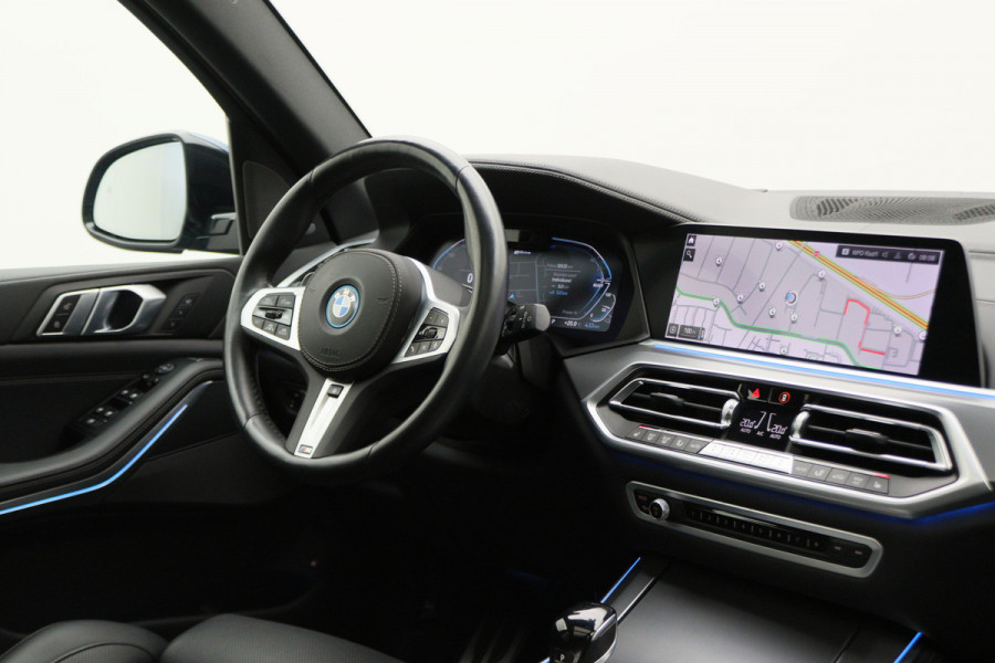 BMW X5 xDrive45e High Executive M-Sport Panoramadak, 360° Camera, Head-Up, H&K, ACC, Luchtvering, Trekhaak, 21"