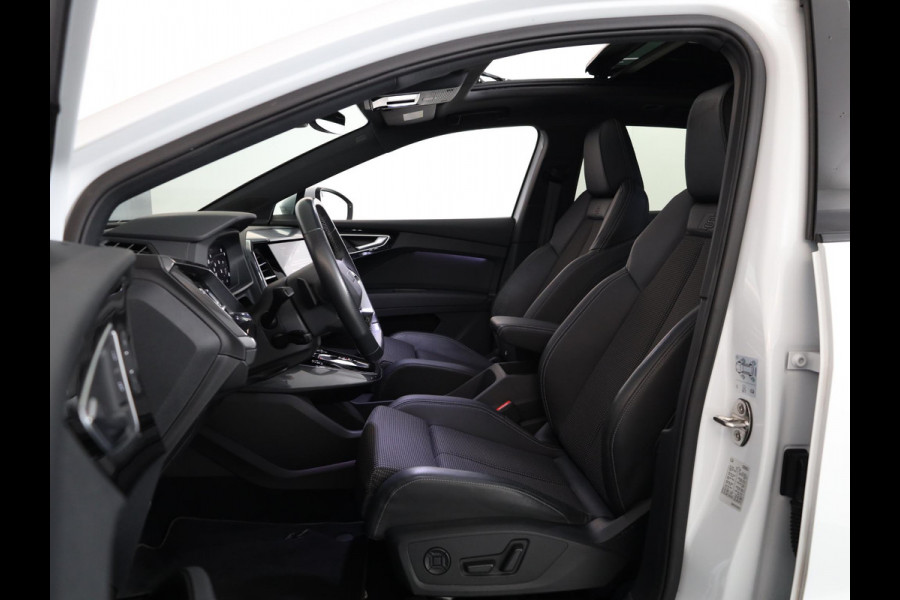 Audi Q4 e-tron 35 Launch edition S Competition 55 kWh 170pk | Panoramadak | Elektrisch verstelbare voorstoelen | Warmtepomp | Navigatie | Matrix LED |20'LM-velgen|