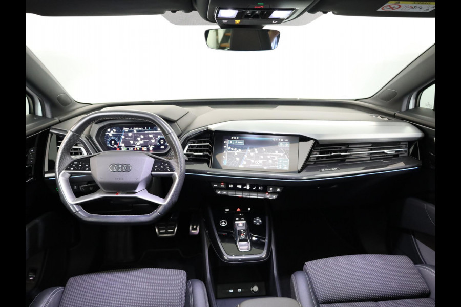 Audi Q4 e-tron 35 Launch edition S Competition 55 kWh 170pk | Panoramadak | Elektrisch verstelbare voorstoelen | Warmtepomp | Navigatie | Matrix LED |20'LM-velgen|