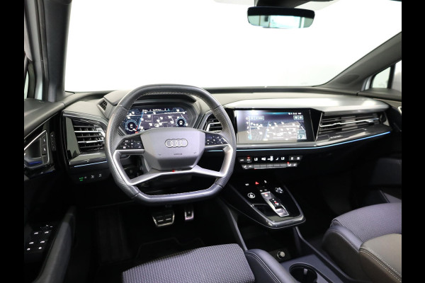 Audi Q4 e-tron 35 Launch edition S Competition 55 kWh 170pk | Panoramadak | Elektrisch verstelbare voorstoelen | Warmtepomp | Navigatie | Matrix LED |20'LM-velgen|