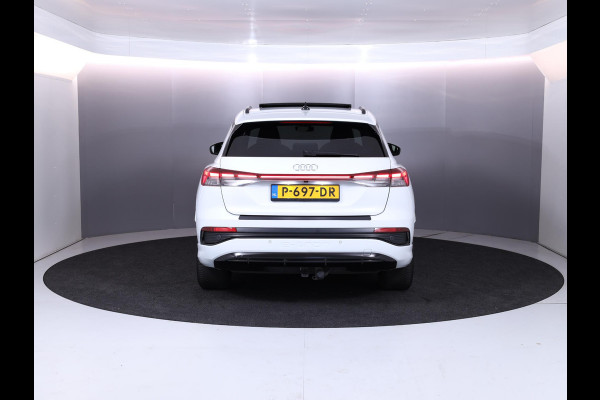 Audi Q4 e-tron 35 Launch edition S Competition 55 kWh 170pk | Panoramadak | Elektrisch verstelbare voorstoelen | Warmtepomp | Navigatie | Matrix LED |20'LM-velgen|