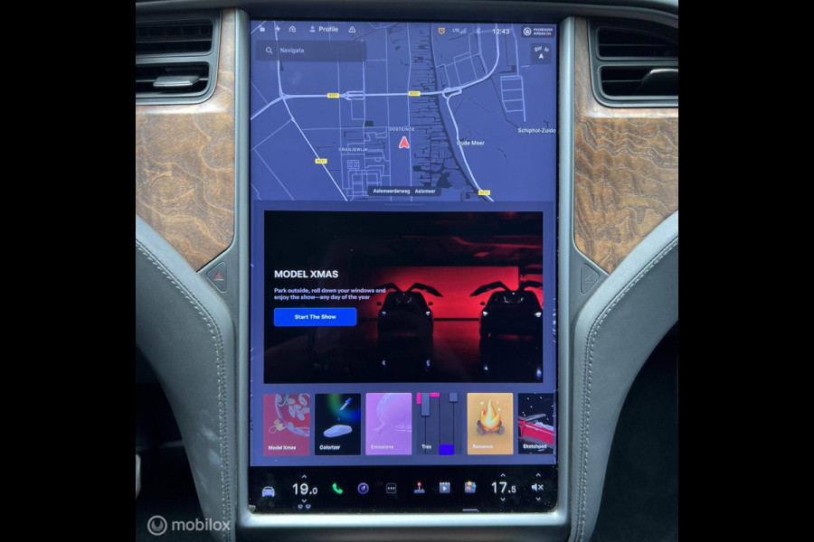 Tesla Model X LONG RANGE PLUS Grijs Trekhaak 6 Zitplaatsen