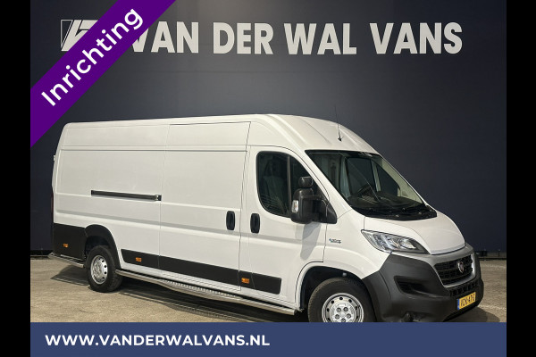 Fiat Ducato 3.0 NP CNG 136pk L4H2 Post NL inrichting Euro6 Airco | Camera | Navigatie sidebars, 270 graden achterdeuren, schappen, doorloopdeur