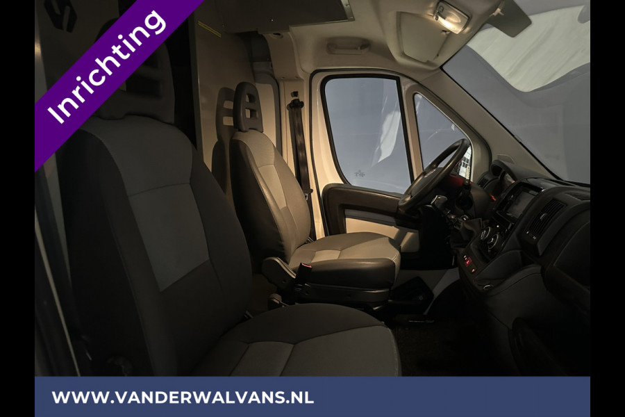 Fiat Ducato 3.0 NP CNG 136pk L4H2 Post NL inrichting Euro6 Airco | Camera | Navigatie sidebars, 270 graden achterdeuren, schappen, doorloopdeur