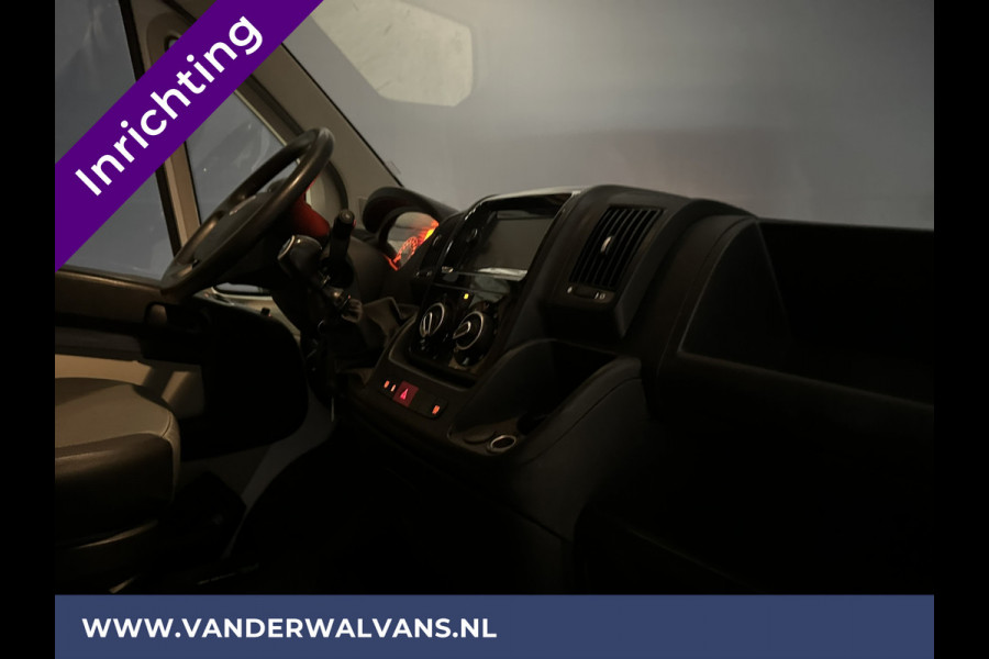 Fiat Ducato 3.0 NP CNG 136pk L4H2 Post NL inrichting Euro6 Airco | Camera | Navigatie sidebars, 270 graden achterdeuren, schappen, doorloopdeur