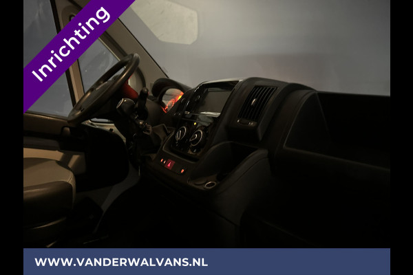 Fiat Ducato 3.0 NP CNG 136pk L4H2 Post NL inrichting Euro6 Airco | Camera | Navigatie sidebars, 270 graden achterdeuren, schappen, doorloopdeur
