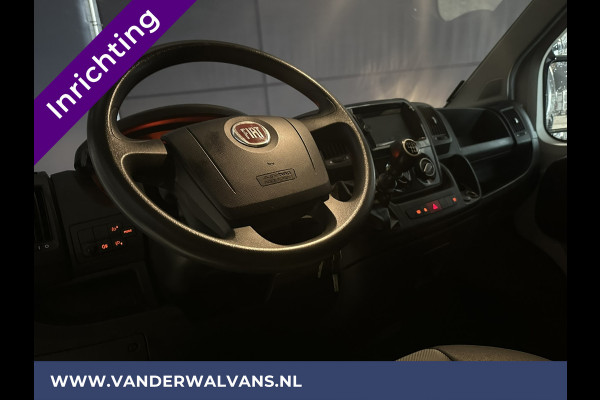 Fiat Ducato 3.0 NP CNG 136pk L4H2 Post NL inrichting Euro6 Airco | Camera | Navigatie sidebars, 270 graden achterdeuren, schappen, doorloopdeur