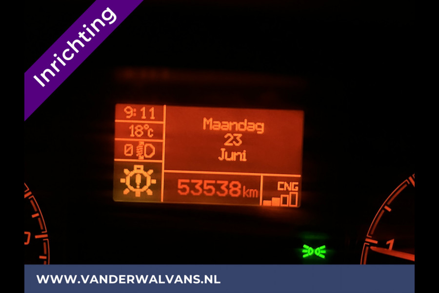 Fiat Ducato 3.0 NP CNG 136pk L4H2 Post NL inrichting Euro6 Airco | Camera | Navigatie sidebars, 270 graden achterdeuren, schappen, doorloopdeur