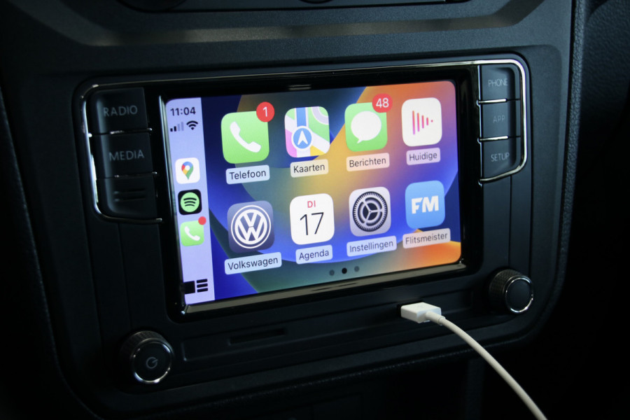 Volkswagen Caddy 2.0 TDI | CarPlay | PDC | Cruise control | Trekhaak | Airco | NAP Logisch | Schroefset | Spoilerset | Nieuwe APK | Euro 6