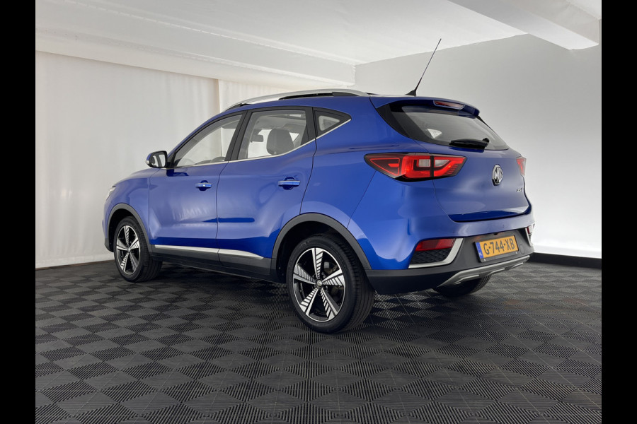 MG Mg Zs EV Luxury 45 kWh (INCL-BTW) *PANO | FULL-LEATHER | CCS-FASTLOADER | KEYLESS | NAVI-FULLMAP | ADAPTIVE-CRUISE | CAMERA | HEATED-SPORT-SEATS | CARPLAY | BLINDSPOT | DAB | LANE-ASSIST | 17"ALU*