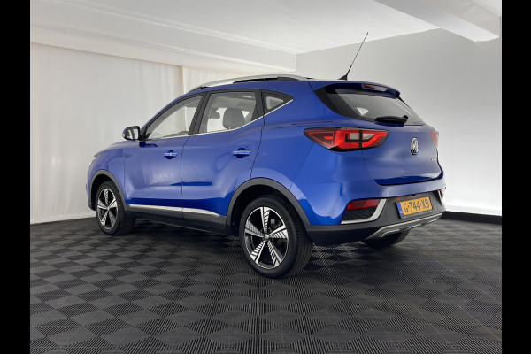 MG Mg Zs EV Luxury 45 kWh (INCL-BTW) *PANO | FULL-LEATHER | CCS-FASTLOADER | KEYLESS | NAVI-FULLMAP | ADAPTIVE-CRUISE | CAMERA | HEATED-SPORT-SEATS | CARPLAY | BLINDSPOT | DAB | LANE-ASSIST | 17"ALU*