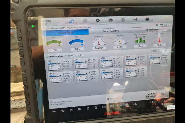 MG Mg Zs EV Luxury 45 kWh (INCL-BTW) *PANO | FULL-LEATHER | CCS-FASTLOADER | KEYLESS | NAVI-FULLMAP | ADAPTIVE-CRUISE | CAMERA | HEATED-SPORT-SEATS | CARPLAY | BLINDSPOT | DAB | LANE-ASSIST | 17"ALU*