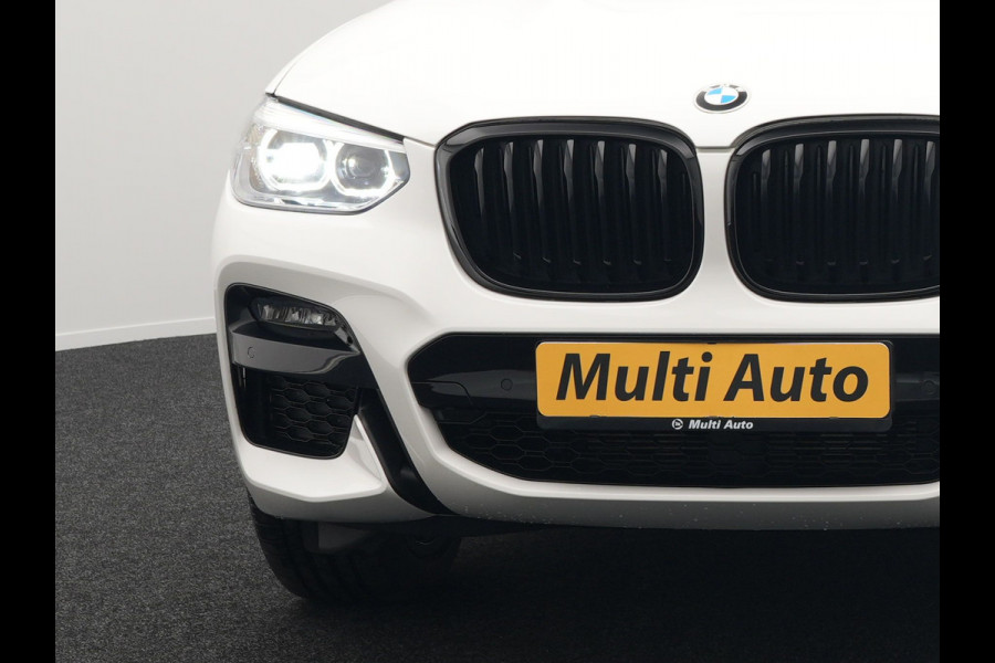 BMW X3 xDrive30e M Sport Shadow Plug In Hybrid 293pk Dealer O.H PHEV | Panodak | Luxe Lederen Sportstoelen | Head Up | 20"L.M | Keyless | Sfeerverlichting | Camera | Apple Carplay |