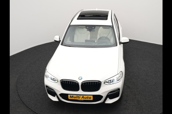 BMW X3 xDrive30e M Sport Shadow Plug In Hybrid 293pk Dealer O.H PHEV | Panodak | Luxe Lederen Sportstoelen | Head Up | 20"L.M | Keyless | Sfeerverlichting | Camera | Apple Carplay |