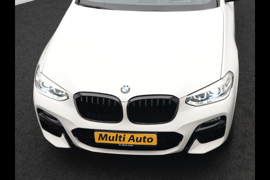 BMW X3 xDrive30e M Sport Shadow Plug In Hybrid 293pk Dealer O.H PHEV | Panodak | Luxe Lederen Sportstoelen | Head Up | 20"L.M | Keyless | Sfeerverlichting | Camera | Apple Carplay |