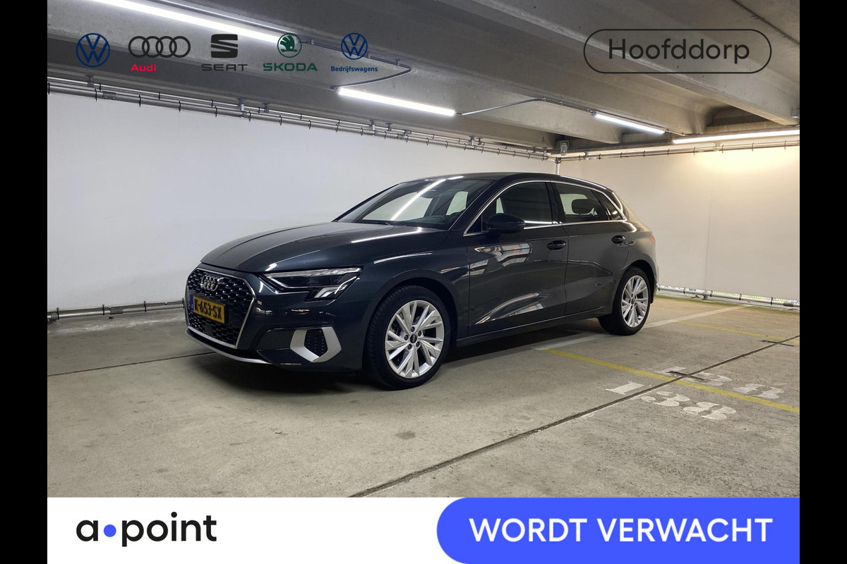 Audi A3 Sportback 35 TFSI Business edition 150 pk S-tronic | Navigatie | Parkeersensoren (Park assist) | Achteruitrijcamera | Cruise control | LED koplampen | Audi A3 Sportback 35 TFSI Business edition 150 pk S-tronic | Navigatie | Parkeersensoren (Park assist) | Achteruitrijcamera | Cruise control | LED koplampen |
