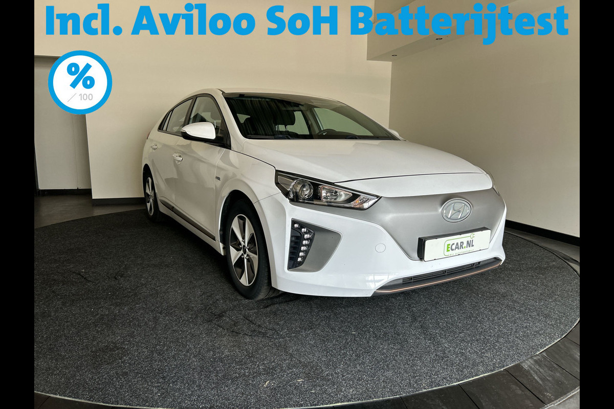 Hyundai IONIQ Comfort EV | Achteruitrijcamera | Cruise control | Rijstrooksensor | Soh (batterijcheck) 90,4 % Hyundai IONIQ Comfort EV | Achteruitrijcamera | Cruise control | Rijstrooksensor | Soh (batterijcheck) 90,4 %