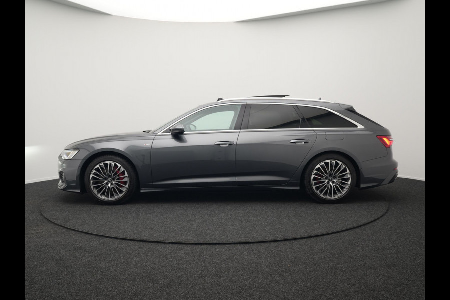 Audi A6 Avant 55 TFSI e Quattro S Line Plug In Hybrid 367pk PHEV | Panodak | Adaptive Cruise | Virtual | 19"L.M | Sportstoelen Verwarmd | 19"L.M  | Camera | Parkeerassistent |