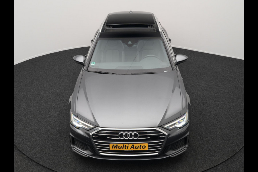 Audi A6 Avant 55 TFSI e Quattro S Line Plug In Hybrid 367pk PHEV | Panodak | Adaptive Cruise | Virtual | 19"L.M | Sportstoelen Verwarmd | 19"L.M  | Camera | Parkeerassistent |