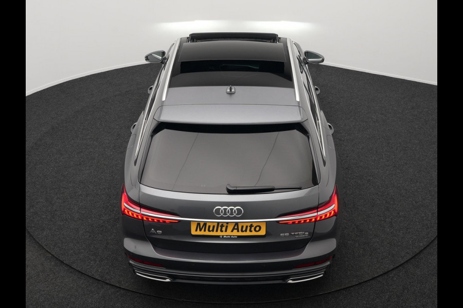 Audi A6 Avant 55 TFSI e Quattro S Line Plug In Hybrid 367pk PHEV | Panodak | Adaptive Cruise | Virtual | 19"L.M | Sportstoelen Verwarmd | 19"L.M  | Camera | Parkeerassistent |
