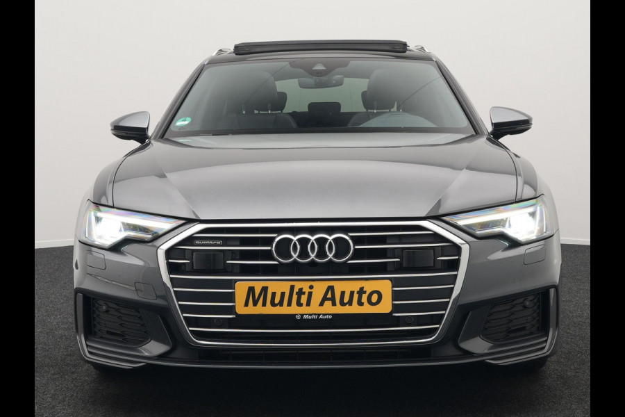Audi A6 Avant 55 TFSI e Quattro S Line Plug In Hybrid 367pk PHEV | Panodak | Adaptive Cruise | Virtual | 19"L.M | Sportstoelen Verwarmd | 19"L.M  | Camera | Parkeerassistent |