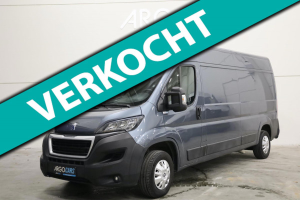 Peugeot Boxer 2.0 BlueHDI L3/H2 CAMERA NAVI AIRCO TREKHAAK GRIJS LEASE V/A € 99,- p.m. INRUIL MOGELIJK