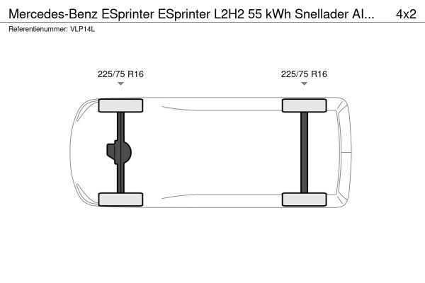 Mercedes-Benz eSprinter ESprinter L2H2 55 kWh Snellader AIRCO