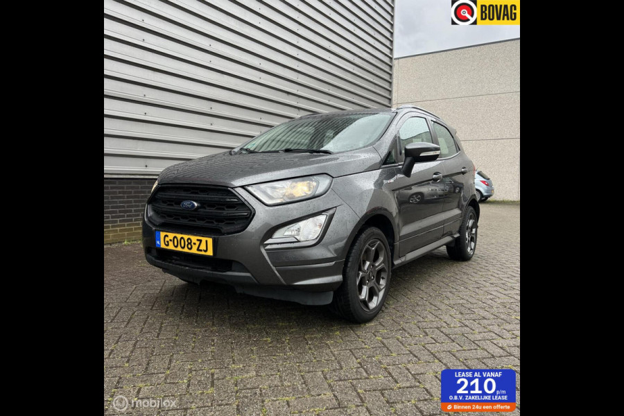Ford EcoSport 1.0 EcoBoost ST-Line 2018 Grijs Metallic