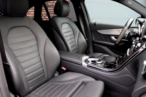 Mercedes-Benz GLC AMG 43 4MATIC | Luchtvering | Distronic+ | Memory | Panoramadak | Head-Up | Burmester | Stoelventilatie | Surround Camera | Nightpakket | Keyless-Go |