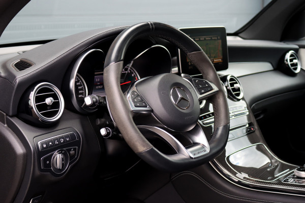 Mercedes-Benz GLC AMG 43 4MATIC | Luchtvering | Distronic+ | Memory | Panoramadak | Head-Up | Burmester | Stoelventilatie | Surround Camera | Nightpakket | Keyless-Go |