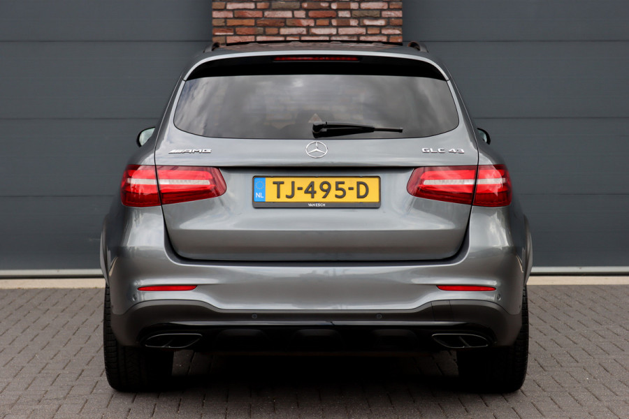 Mercedes-Benz GLC AMG 43 4MATIC | Luchtvering | Distronic+ | Memory | Panoramadak | Head-Up | Burmester | Stoelventilatie | Surround Camera | Nightpakket | Keyless-Go |