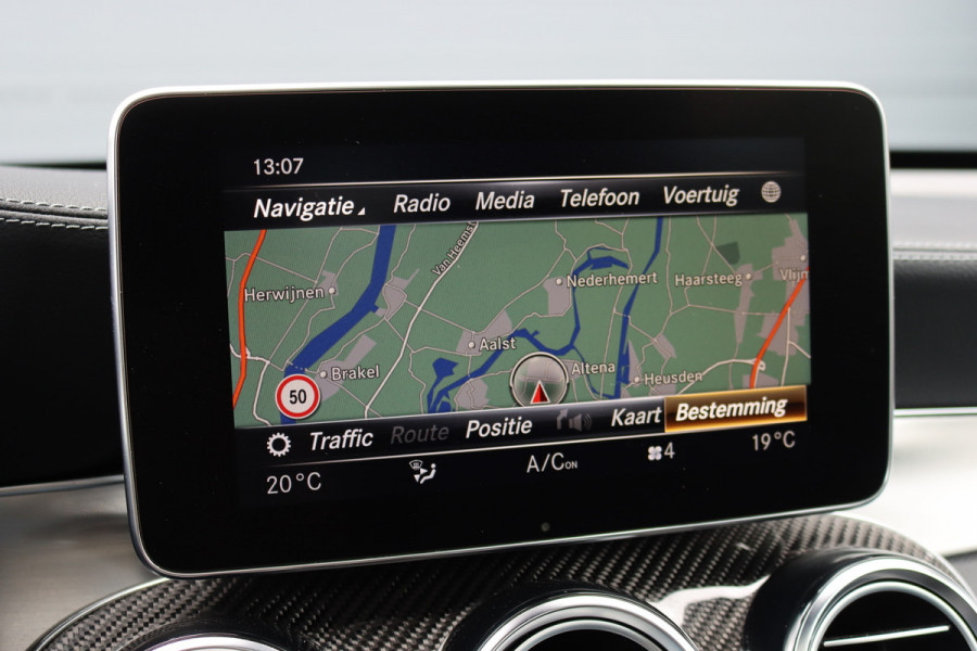 Mercedes-Benz GLC AMG 43 4MATIC | Luchtvering | Distronic+ | Memory | Panoramadak | Head-Up | Burmester | Stoelventilatie | Surround Camera | Nightpakket | Keyless-Go |