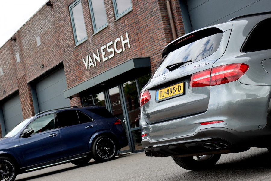 Mercedes-Benz GLC AMG 43 4MATIC | Luchtvering | Distronic+ | Memory | Panoramadak | Head-Up | Burmester | Stoelventilatie | Surround Camera | Nightpakket | Keyless-Go |