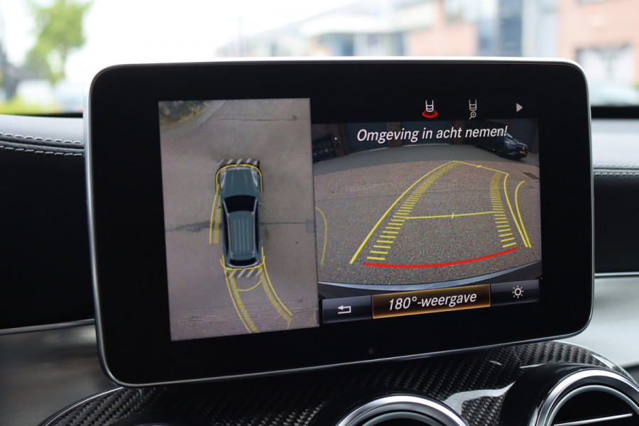Mercedes-Benz GLC AMG 43 4MATIC | Luchtvering | Distronic+ | Memory | Panoramadak | Head-Up | Burmester | Stoelventilatie | Surround Camera | Nightpakket | Keyless-Go |