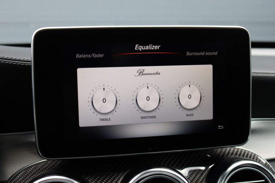Mercedes-Benz GLC AMG 43 4MATIC | Luchtvering | Distronic+ | Memory | Panoramadak | Head-Up | Burmester | Stoelventilatie | Surround Camera | Nightpakket | Keyless-Go |