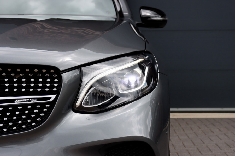 Mercedes-Benz GLC AMG 43 4MATIC | Luchtvering | Distronic+ | Memory | Panoramadak | Head-Up | Burmester | Stoelventilatie | Surround Camera | Nightpakket | Keyless-Go |