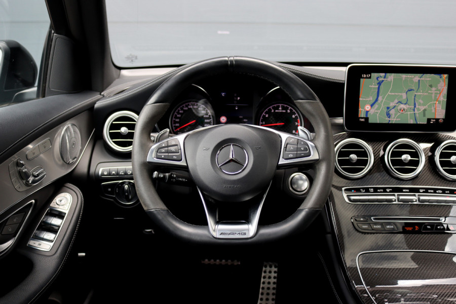 Mercedes-Benz GLC AMG 43 4MATIC | Luchtvering | Distronic+ | Memory | Panoramadak | Head-Up | Burmester | Stoelventilatie | Surround Camera | Nightpakket | Keyless-Go |