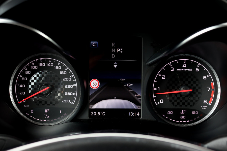 Mercedes-Benz GLC AMG 43 4MATIC | Luchtvering | Distronic+ | Memory | Panoramadak | Head-Up | Burmester | Stoelventilatie | Surround Camera | Nightpakket | Keyless-Go |