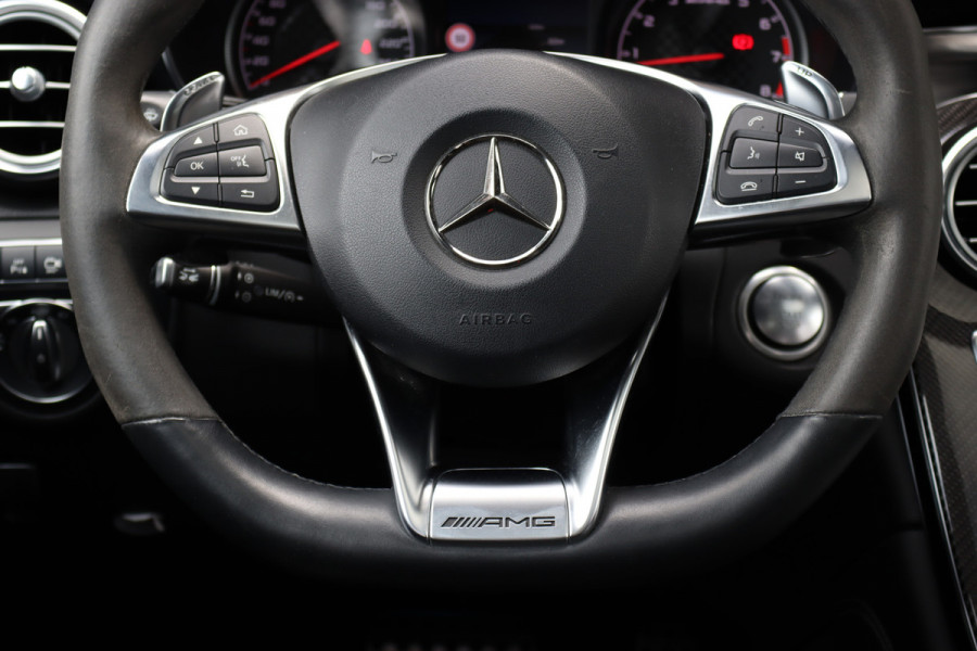 Mercedes-Benz GLC AMG 43 4MATIC | Luchtvering | Distronic+ | Memory | Panoramadak | Head-Up | Burmester | Stoelventilatie | Surround Camera | Nightpakket | Keyless-Go |