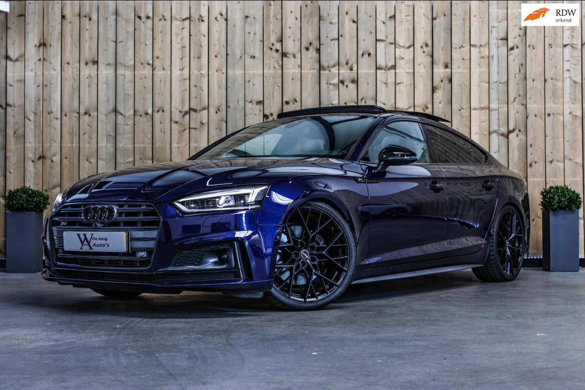 Audi S5 Sportback 3.0 TFSI Quattro *Pano*RS-Stoelen*B&O*360 Camera*Head-Up* Audi S5 Sportback 3.0 TFSI Quattro *Pano*RS-Stoelen*B&O*360 Camera*Head-Up*