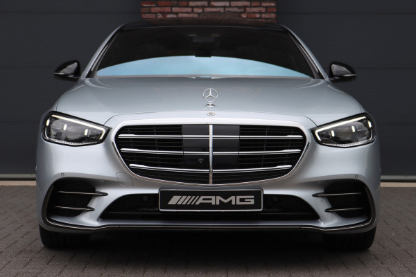 Mercedes-Benz S-Klasse 580 e 4MATIC Lang AMG Line | Airmatic | Chauffeurspakket | Achterasbesturing | Augmented HUD | Distronic+ | Burmester | Exclusief Nappa Leder | 3D-Display | Vlakkenverwarming |