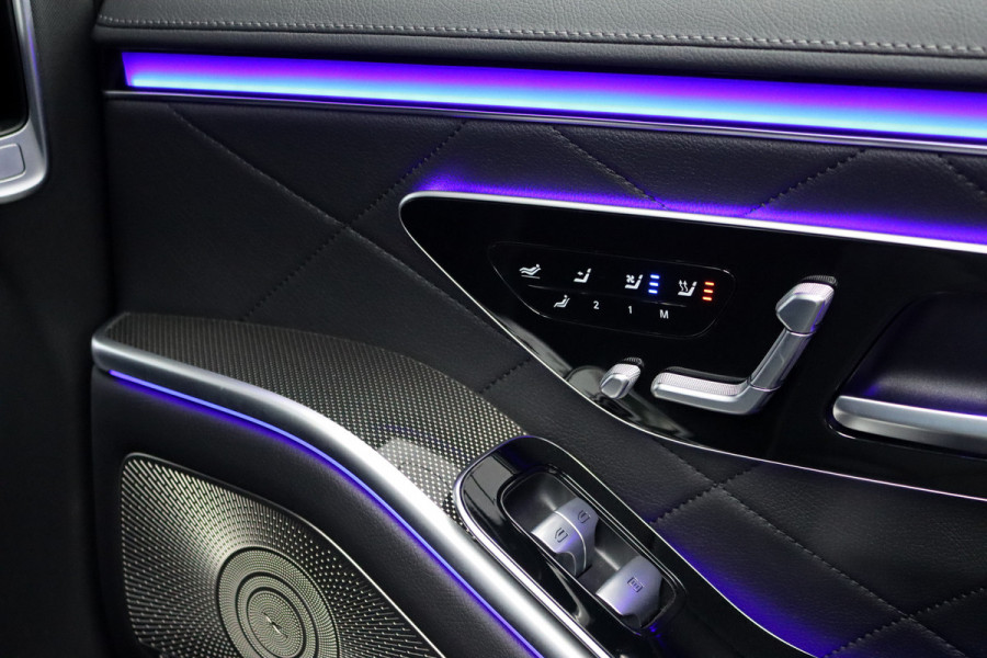 Mercedes-Benz S-Klasse 580 e 4MATIC Lang AMG Line | Airmatic | Chauffeurspakket | Achterasbesturing | Augmented HUD | Distronic+ | Burmester | Exclusief Nappa Leder | 3D-Display | Vlakkenverwarming |