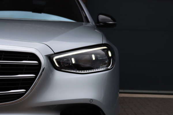 Mercedes-Benz S-Klasse 580 e 4MATIC Lang AMG Line | Airmatic | Chauffeurspakket | Achterasbesturing | Augmented HUD | Distronic+ | Burmester | Exclusief Nappa Leder | 3D-Display | Vlakkenverwarming |