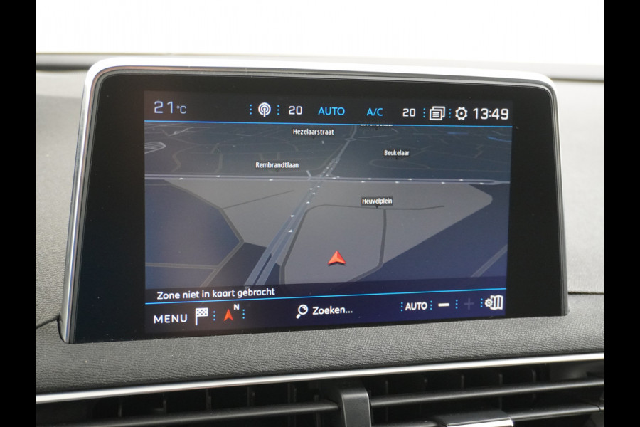 Peugeot 3008 1.6-E-THP 165PK AUT. Navi Adapt-Cruise Apple Carplay Android 1/2 Leer 18" Ecc 360°Camera Trekhaak PDC Elek.Achterklep DAB Connec Led Keyless Lane Departure Privacy Glas Regen-Lichtsensor Pack Drive Assist Pack City 1 Bluetooth Lmv 18" €40.000 Nieuwprijs Origineel Nederlandse auto