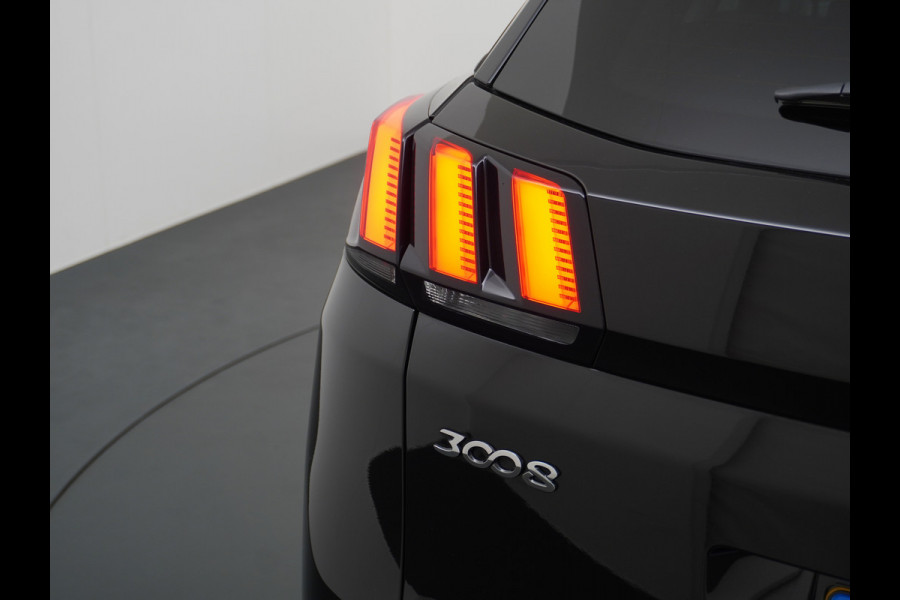 Peugeot 3008 1.6-E-THP 165PK AUT. Navi Adapt-Cruise Apple Carplay Android 1/2 Leer 18" Ecc 360°Camera Trekhaak PDC Elek.Achterklep DAB Connec Led Keyless Lane Departure Privacy Glas Regen-Lichtsensor Pack Drive Assist Pack City 1 Bluetooth Lmv 18" €40.000 Nieuwprijs Origineel Nederlandse auto
