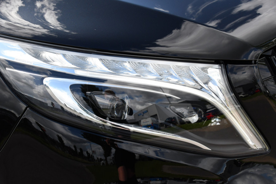 Mercedes-Benz Vito 114 CDI Lang DC Black Edition Camera, Cruise, Carplay, 190PK, Automaat, 2 x Schuifdeur, Leder, LED, Uniek!