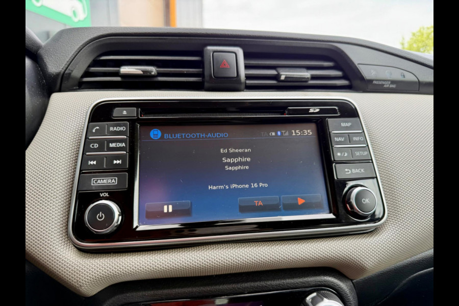 Nissan Micra 0.9 IG-T N-Connecta 90pk NAP, Navi, Camera, USB