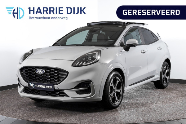 Ford Puma 1.0 EcoBoost 125 PK Hybrid ST-Line - Automaat (Nieuw model) | S/K-Panodak | Afn. Trekhaak | Dig. Cockpit | Adapt. Cruise | Winterpakket | 360 Camera | NAV+App. connect | ECC | Elek. Klep | LM 17" | 7502